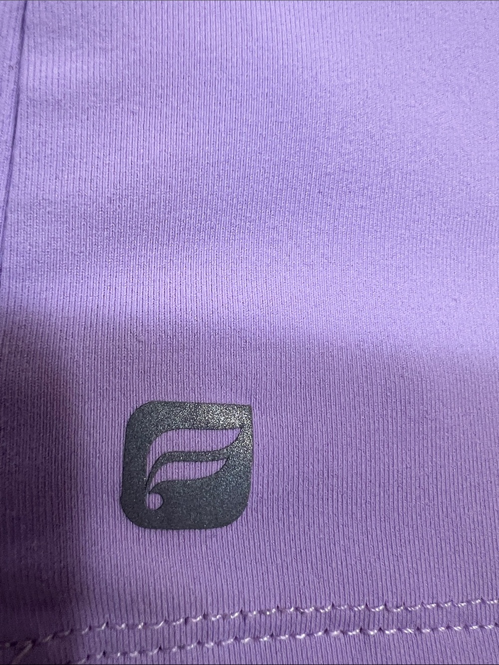 Fabletics Lilac Layered Racerback Tank Top - Picture 2 of 4